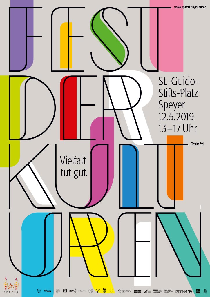 Plakat Fest der Kulturen 2019