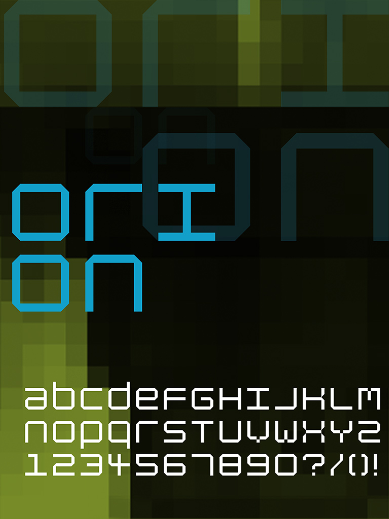 Orion Font 2016